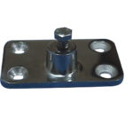 Zijplaat HD rvs