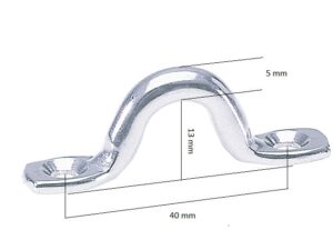 Beugel rvs 5mm