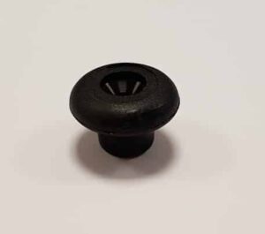 Knop groot zwart