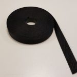 Polyesterband zwart
