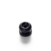 Stayput nylon knop zwart