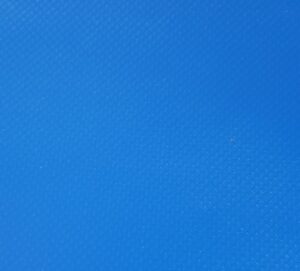 Tentdriehoek pvc blauw