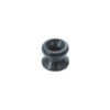 Nylon knop zwart klein