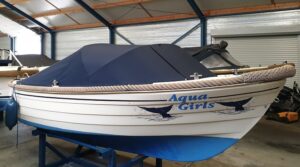 Buiskap zonder vensters Antaris 570 Sunbrella navy