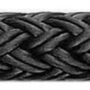 Fenderlijn deluxe polyester zwart U-rope