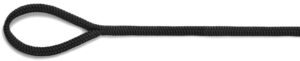fenderlijn deluxe met oog u rope zwart