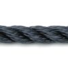 Landvast 3-strengs polyester navy U-Rope