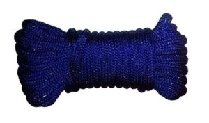 landvast deluxe met oog u rope navy