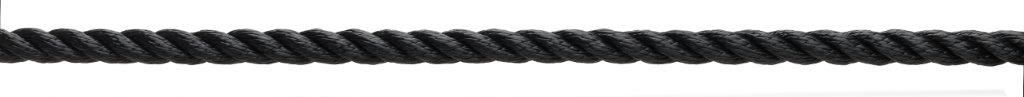 3 strengs polyester lijn Marlow zwart