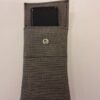 B Pouch dark smoke phone rotated