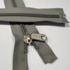 Ykk rits 8 mm/100 cm. grijs